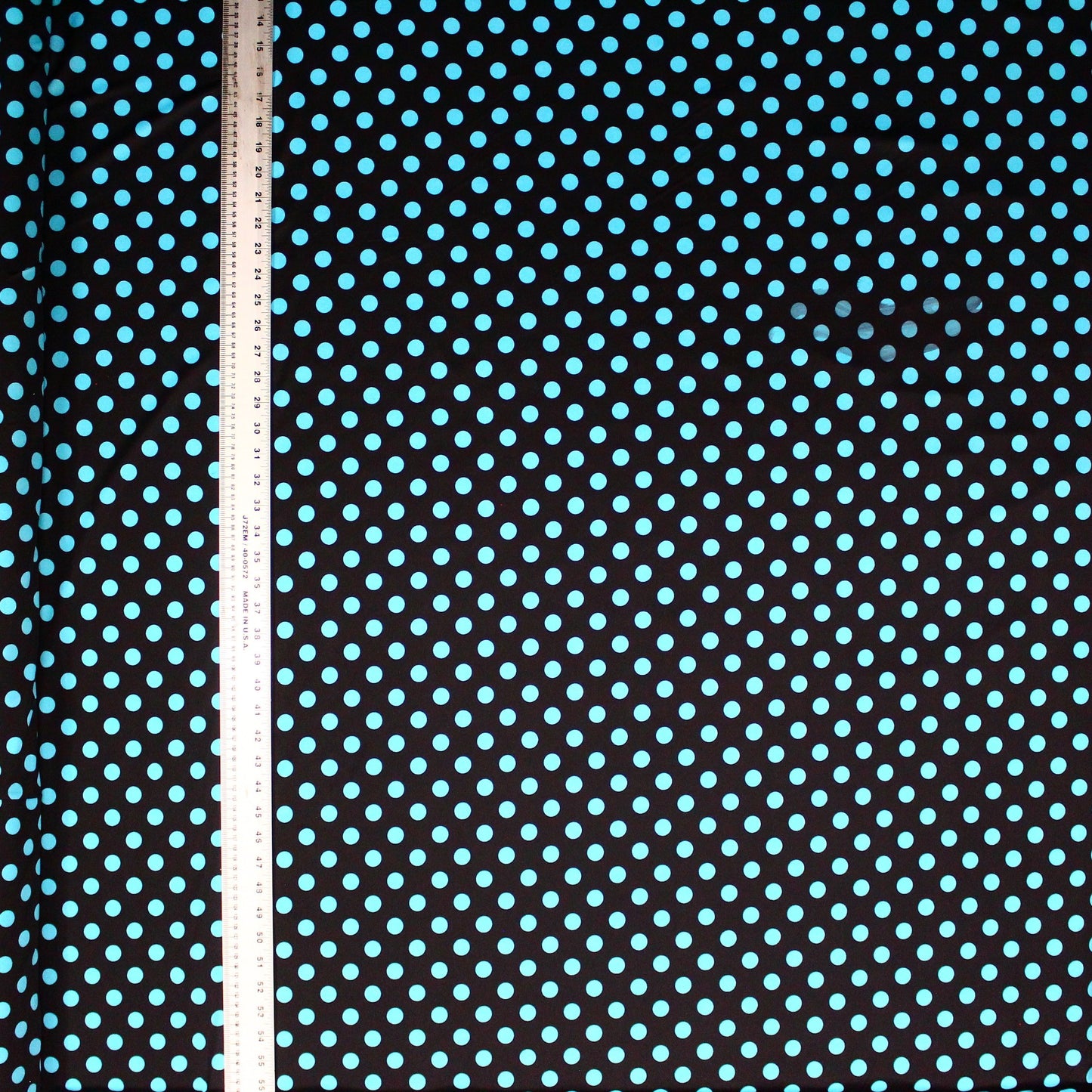 Blue on Black Dots