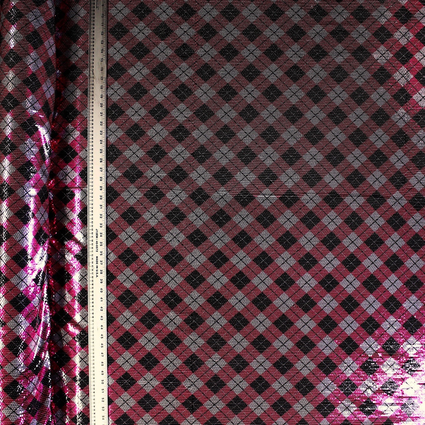 3mm Checkered Plaid Sequins