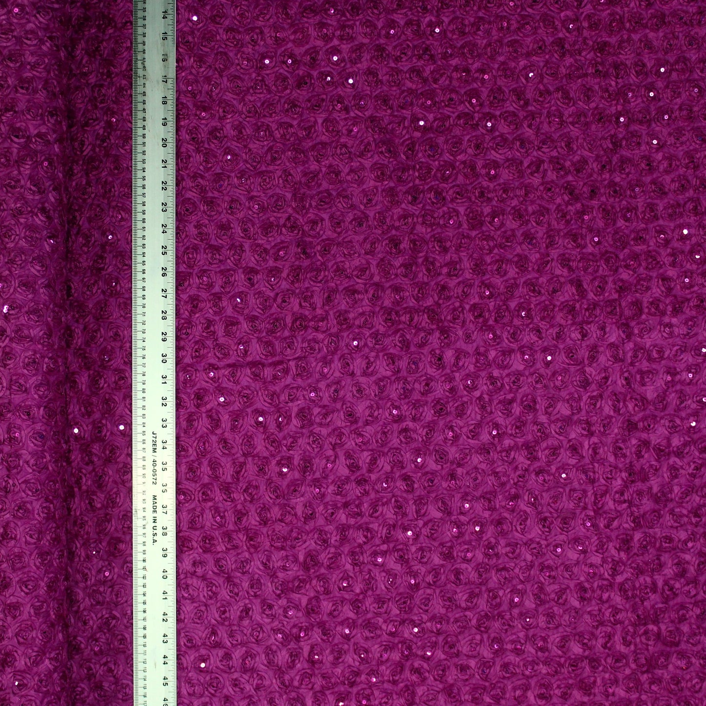 Ribbon Rose with Sequins