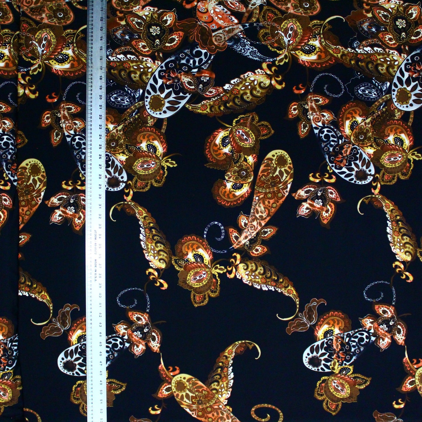 Brown Paisley