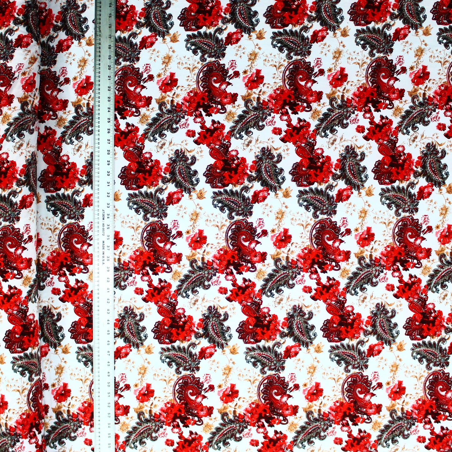Crimson Paisley
