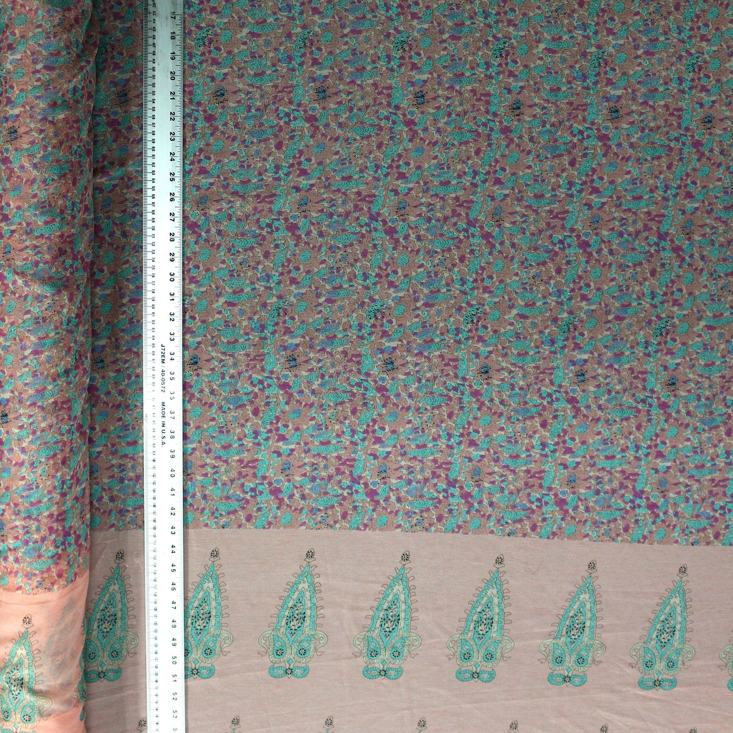 Floral with Paisley Chiffon