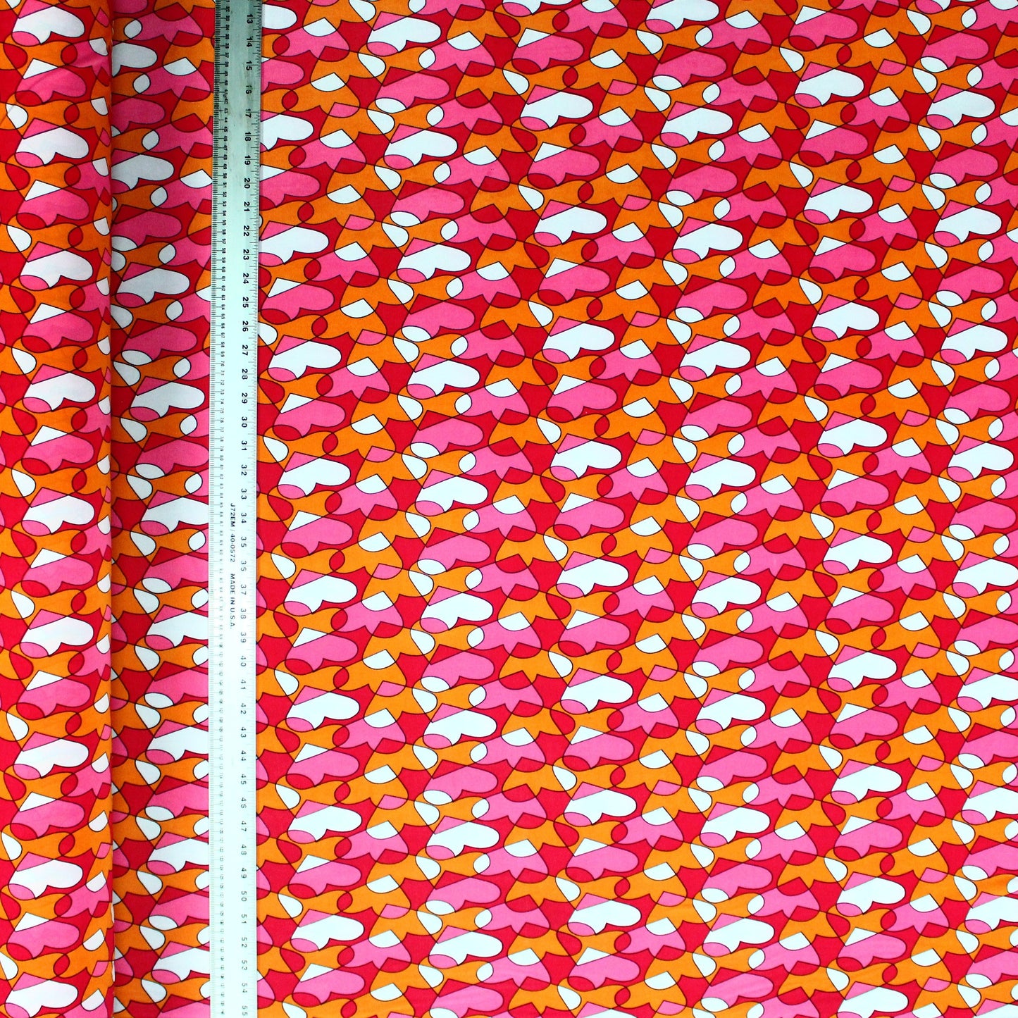 Pink and Orange Hearts