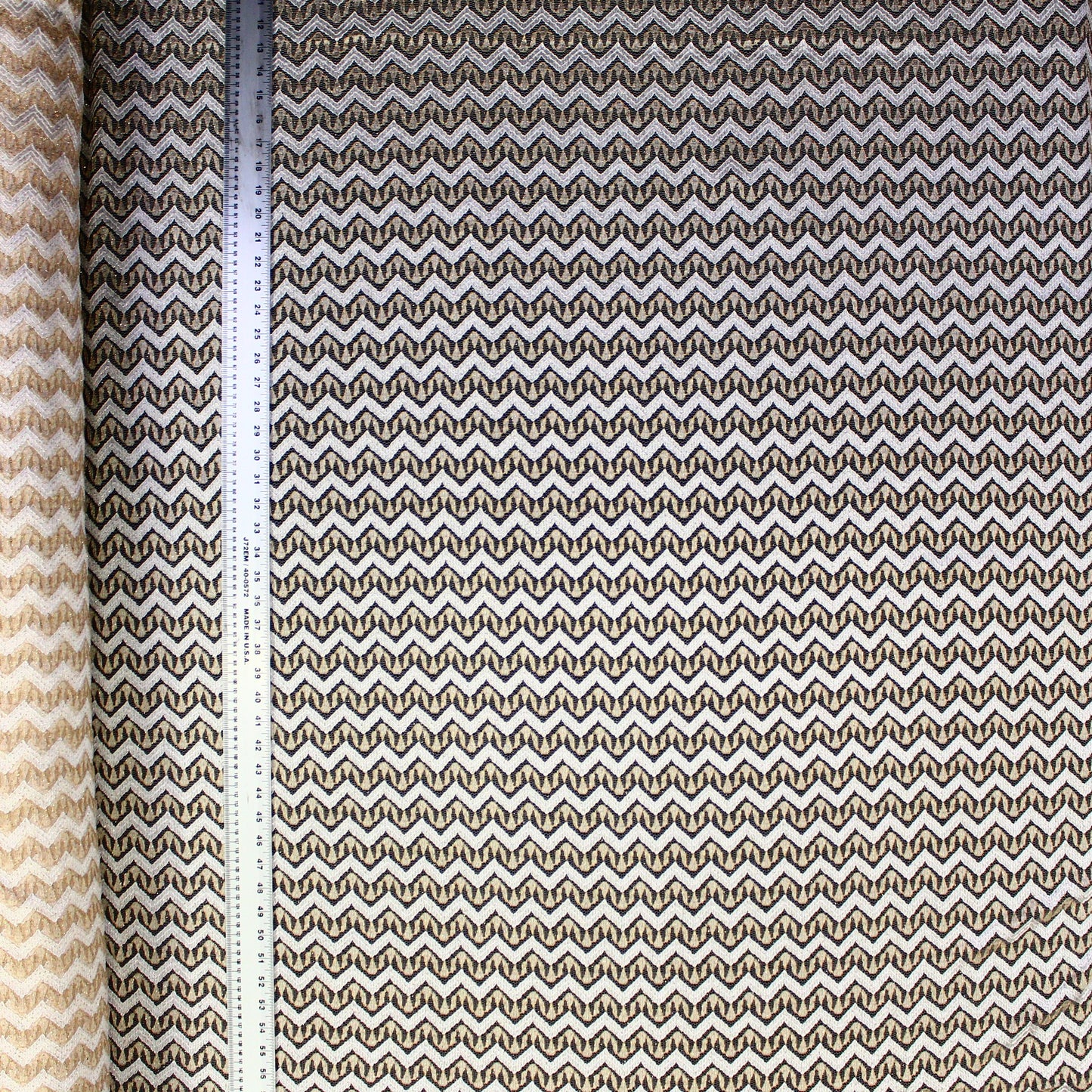 Gilded Zigzag Lace (Non-Stretch)