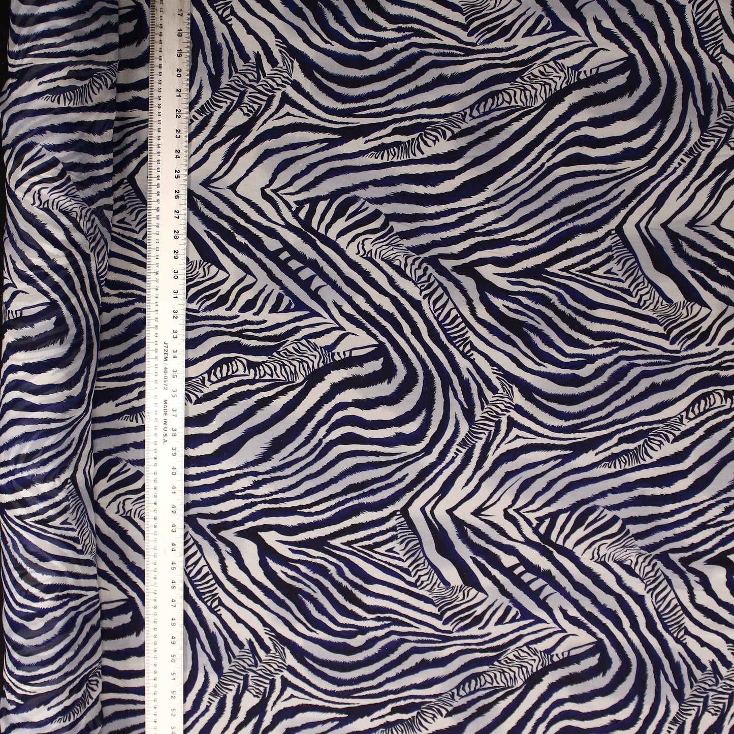 Zebra Print Chiffon