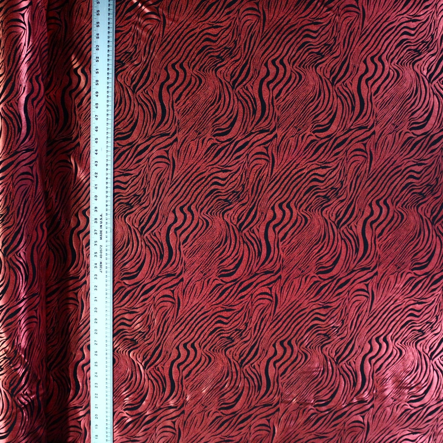 Metallic Zebra Print
