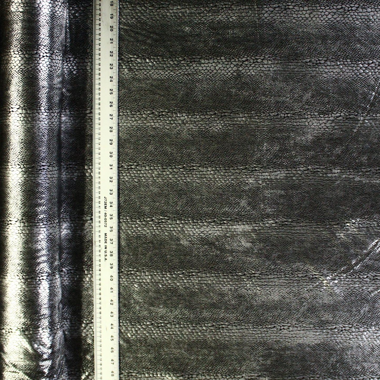 Metallic Scale Print