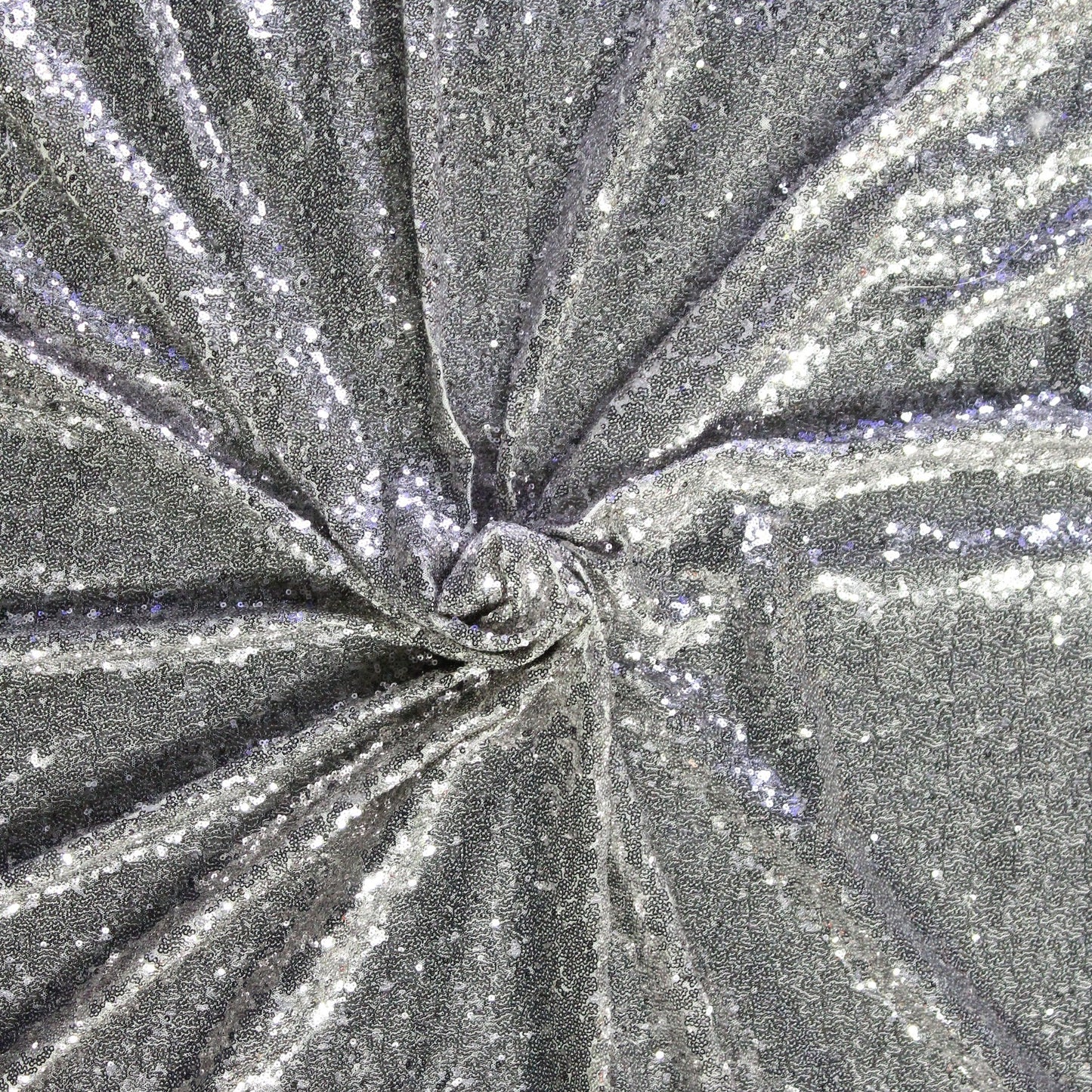3mm Sequins on Chiffon