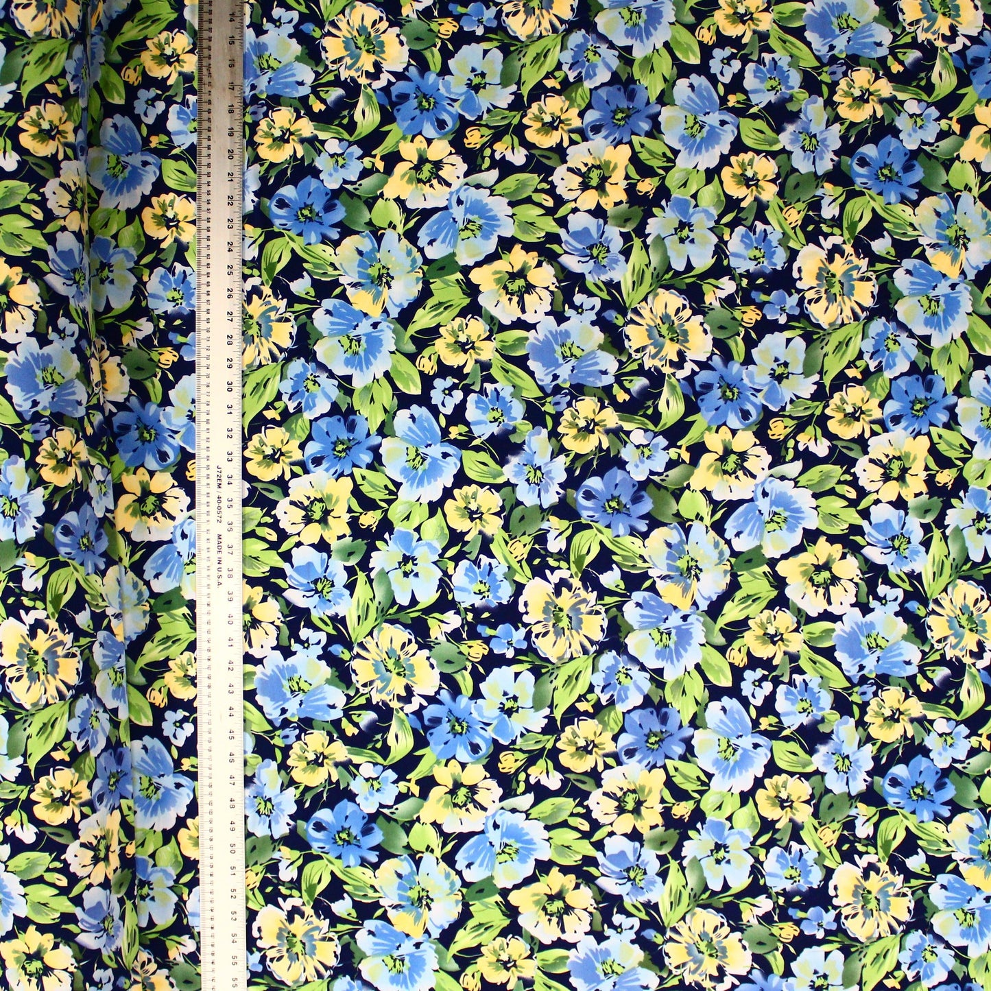 Blue and Green Flowers