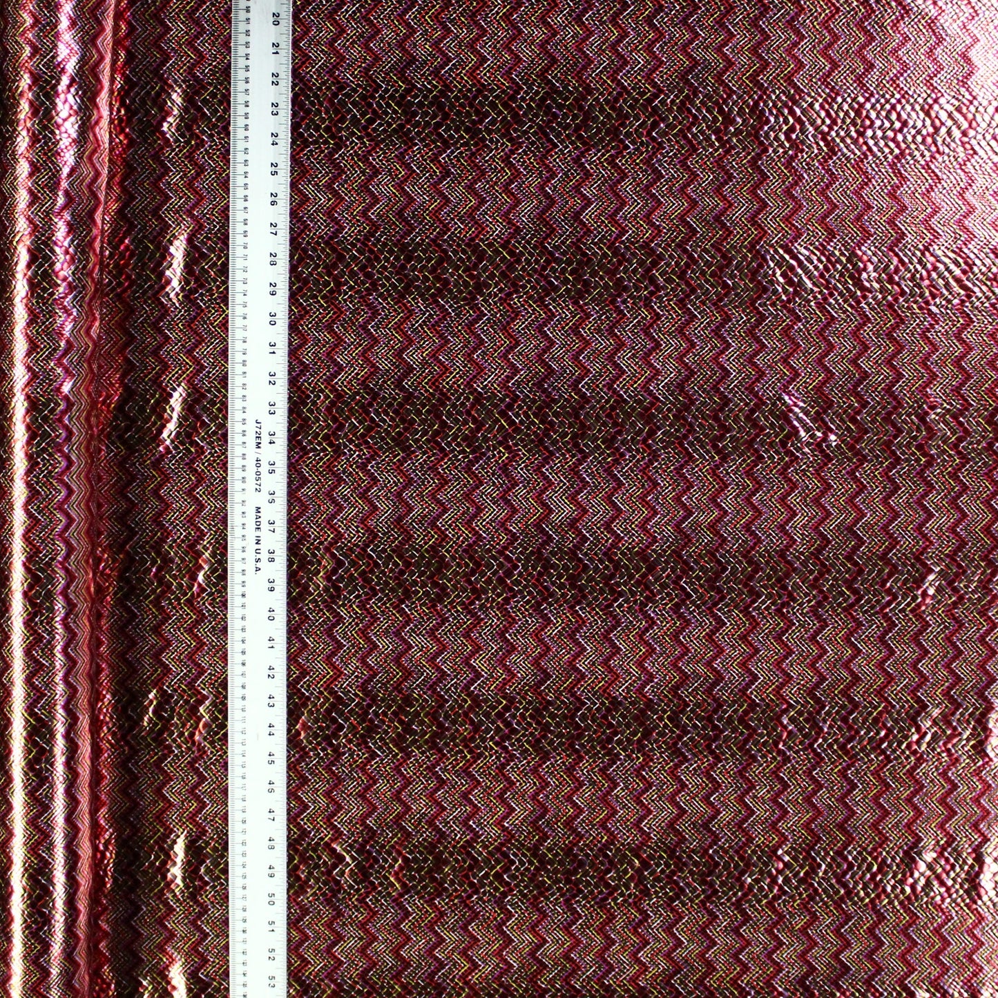 Metallic Zig Zags