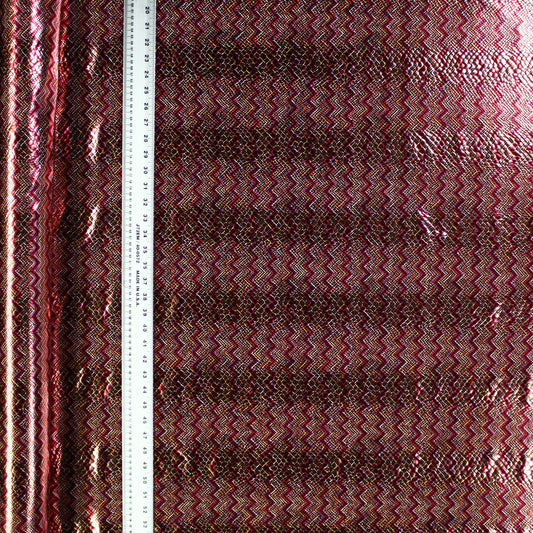 Metallic Zig Zags