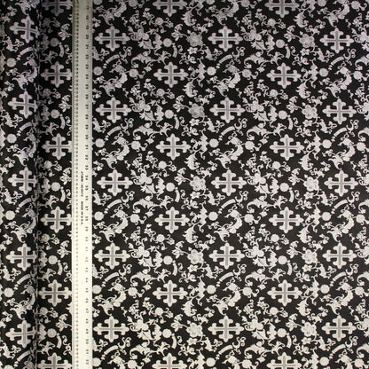 Cross and Flower