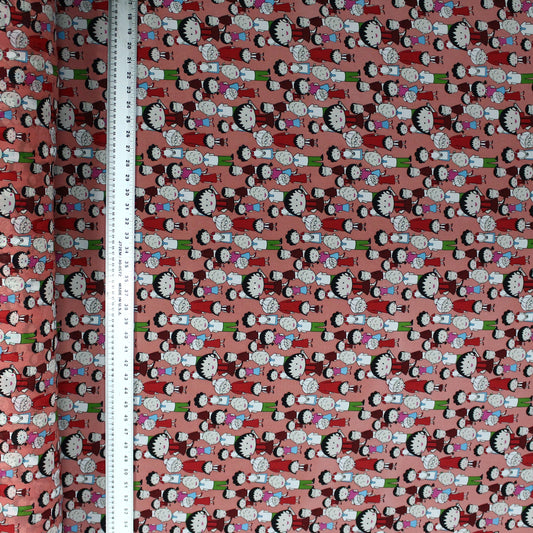 Family Print Chiffon