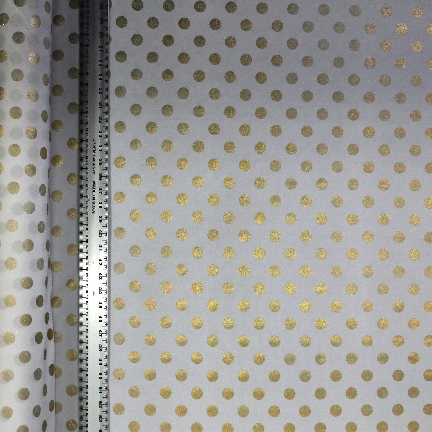 Metallic Polka Dots