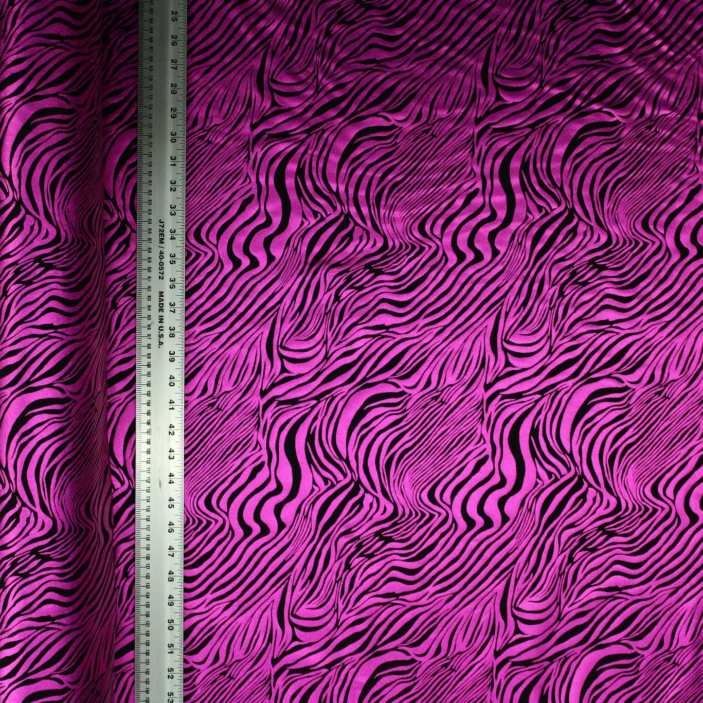 Metallic Zebra Print