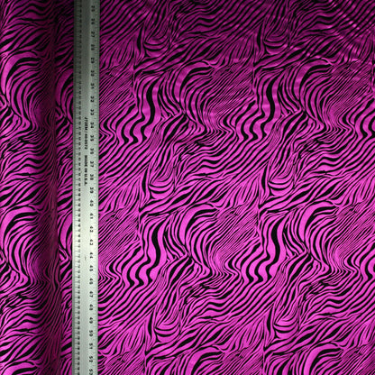 Metallic Zebra Print