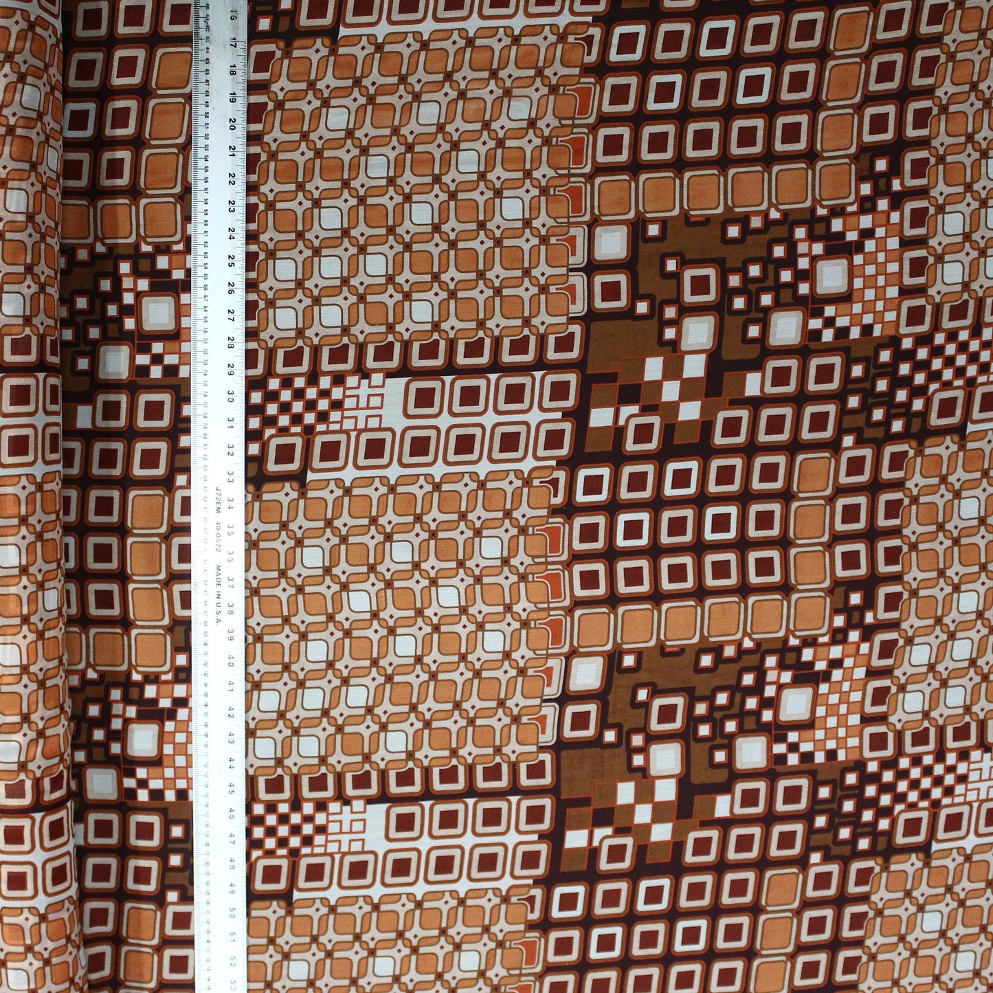 Geometric Square Chiffon