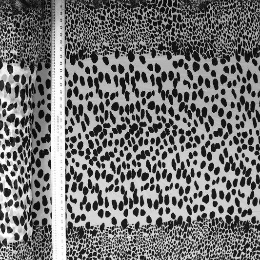 Mixed Animal Print Chiffon