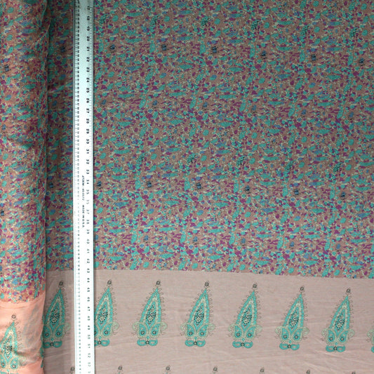 Floral with Paisley Chiffon