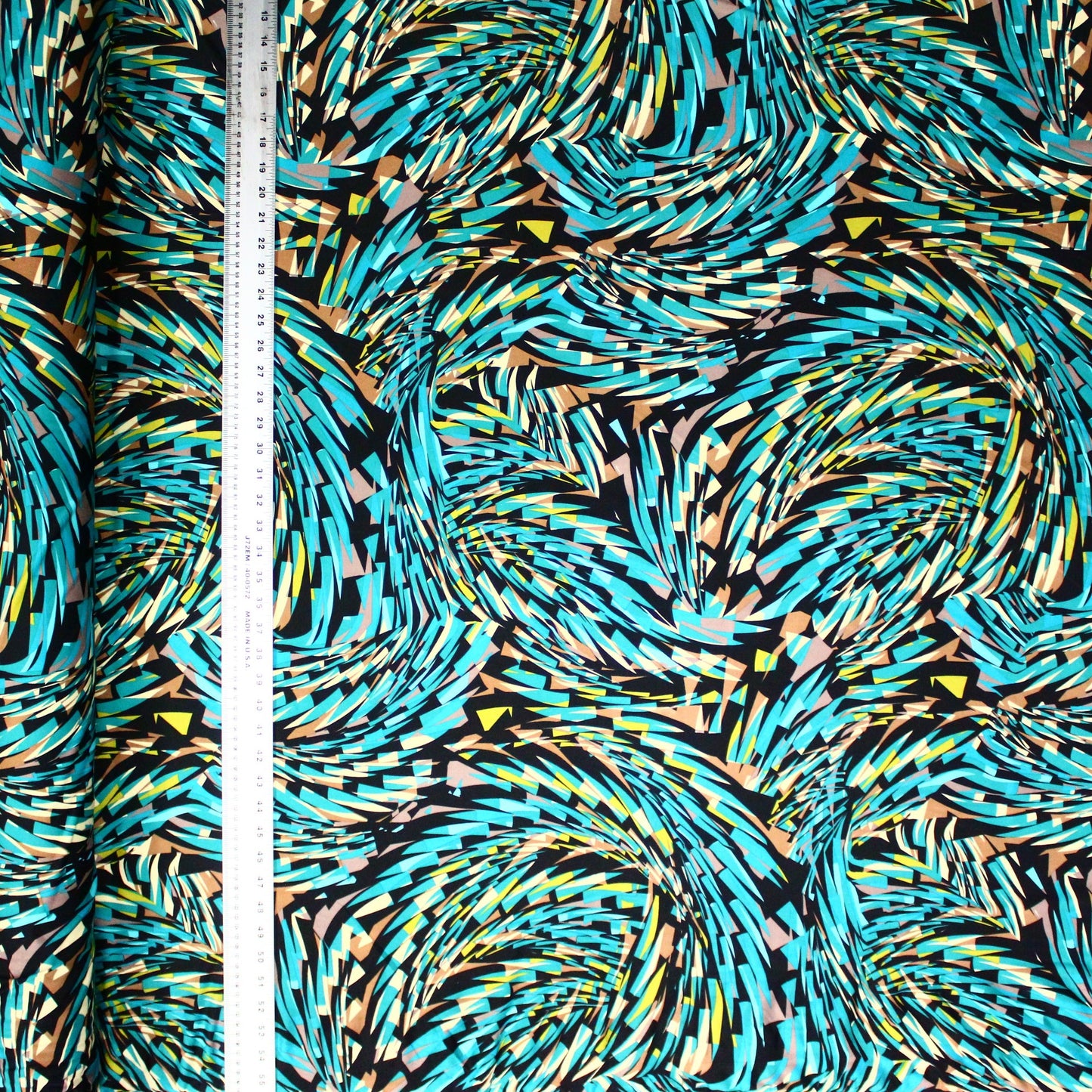 Abstract Blue Triangles