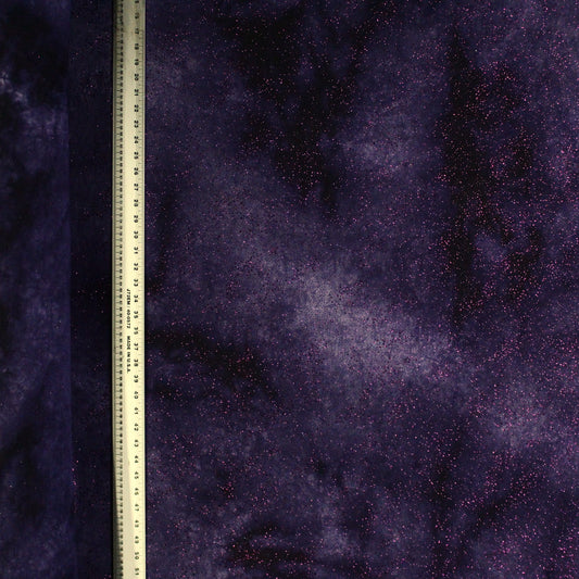 Sheer Matte Jersey Glitter Tie Dye