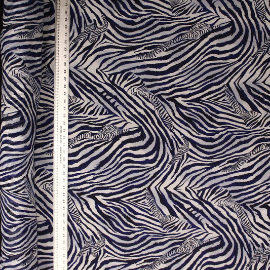 Zebra Print Chiffon
